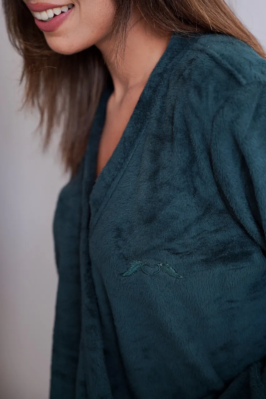 Emerald Super Soft Woollen Adjustable Wrap Set