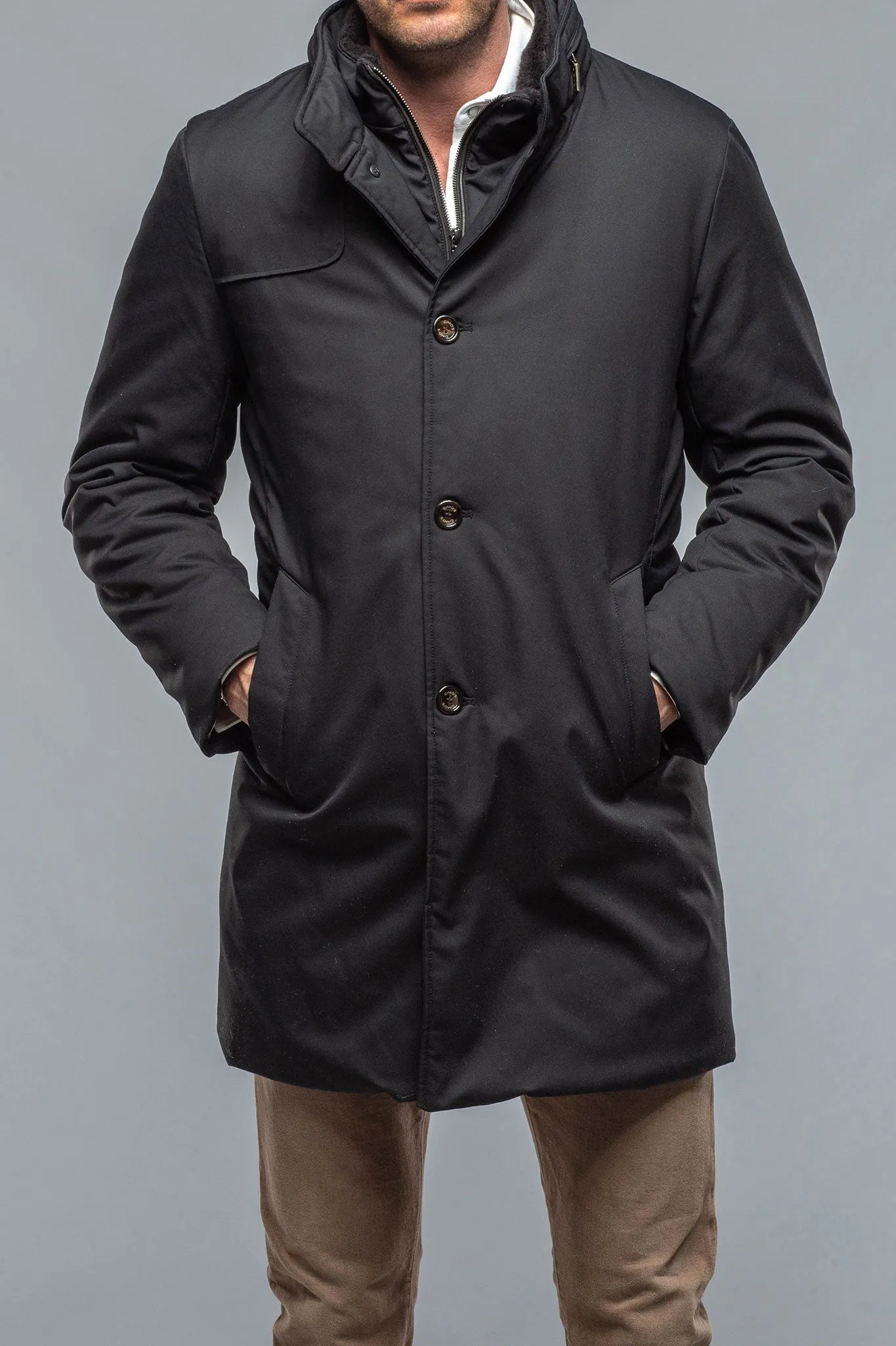 Fairmont Performance Coat In Black
