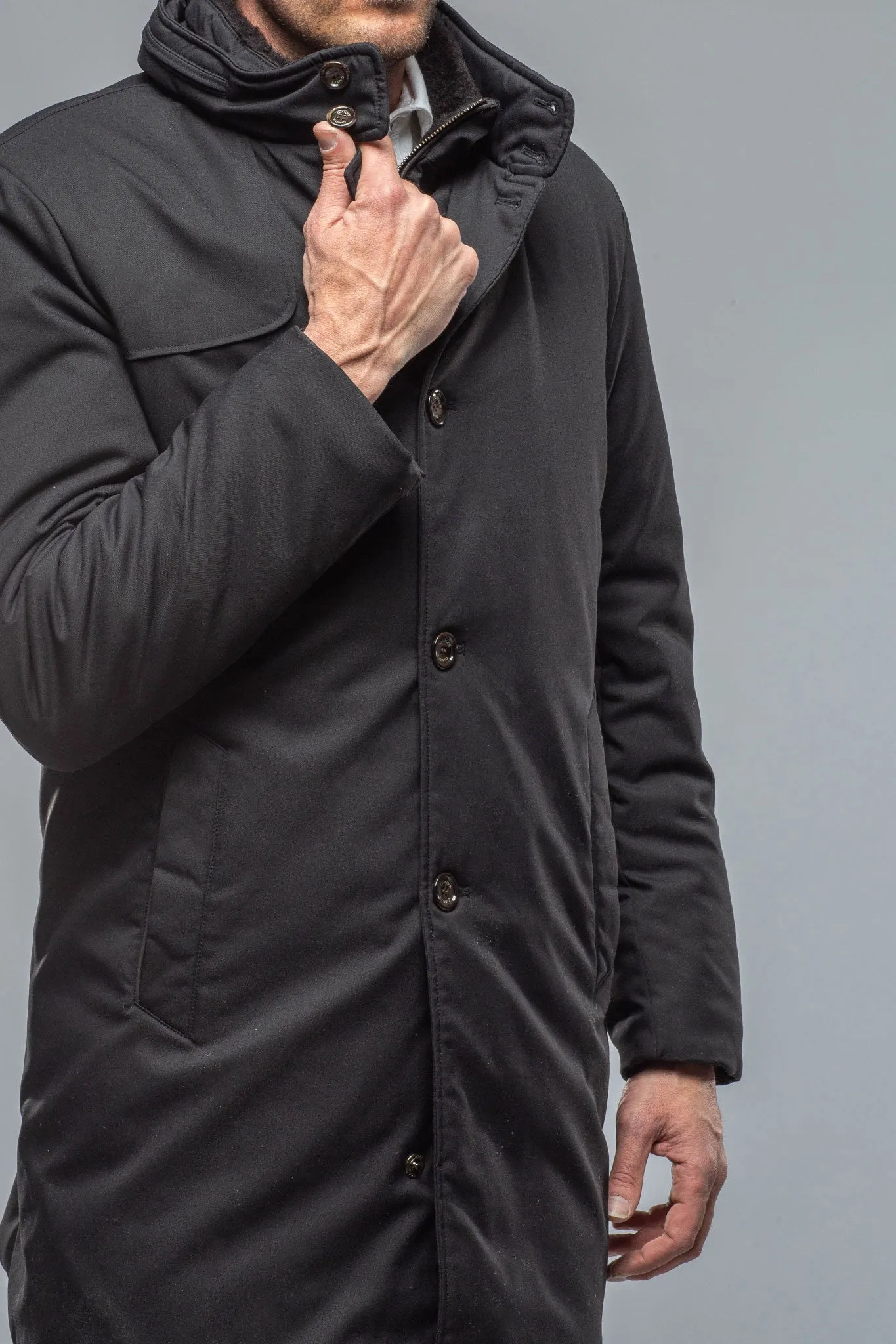 Fairmont Performance Coat In Black