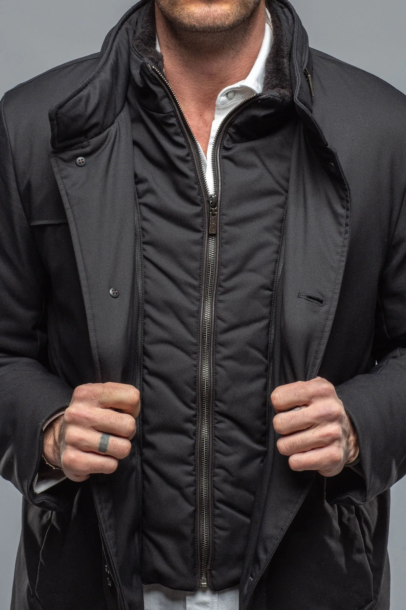 Fairmont Performance Coat In Black