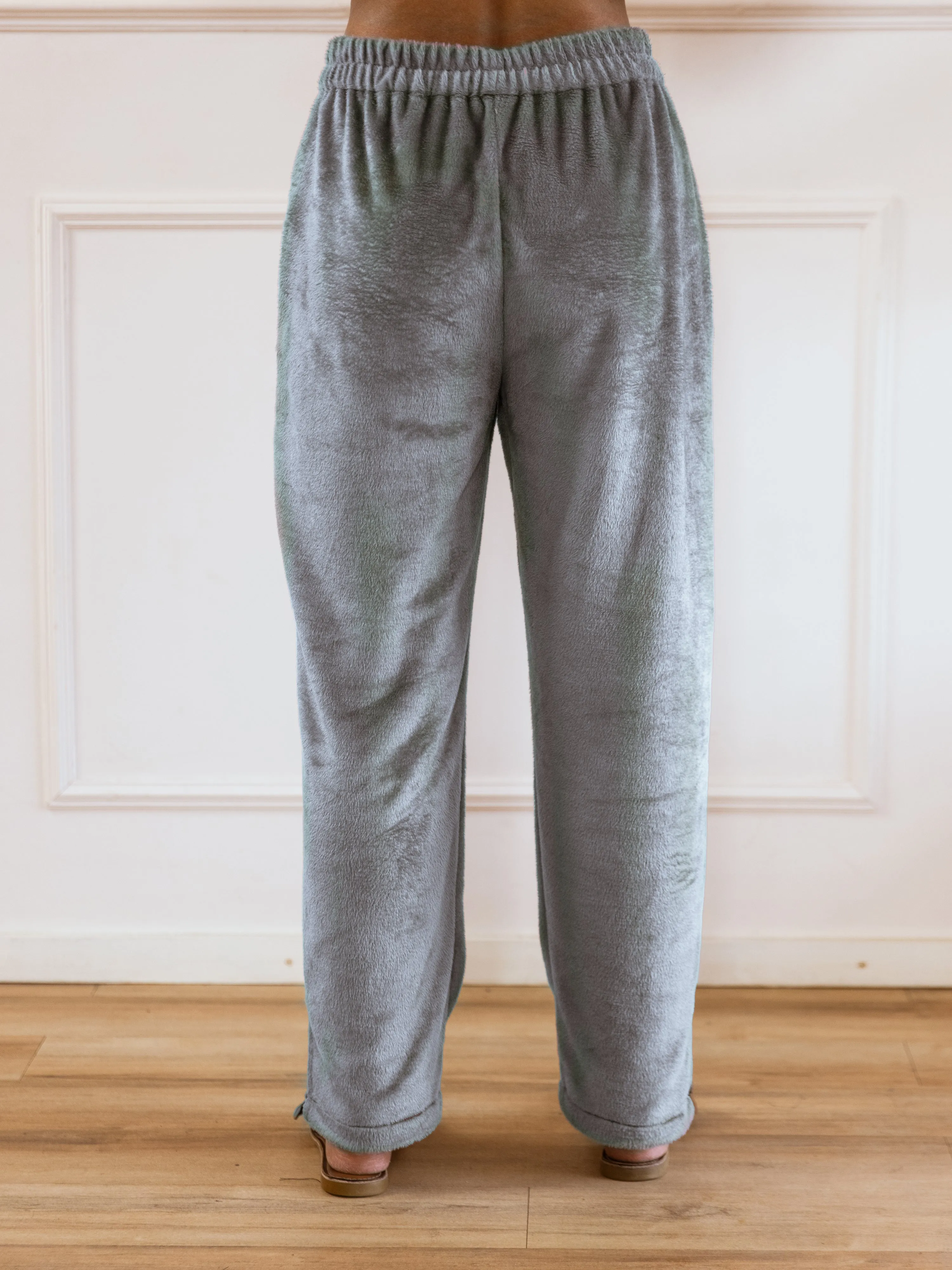 Grey Super Soft Woollen Collar Set