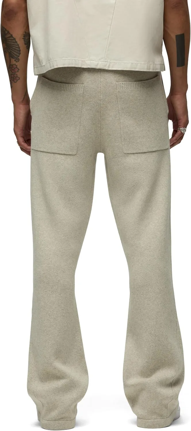 HUDSON Men's Double Knit Kick Flare Bootcut Pant