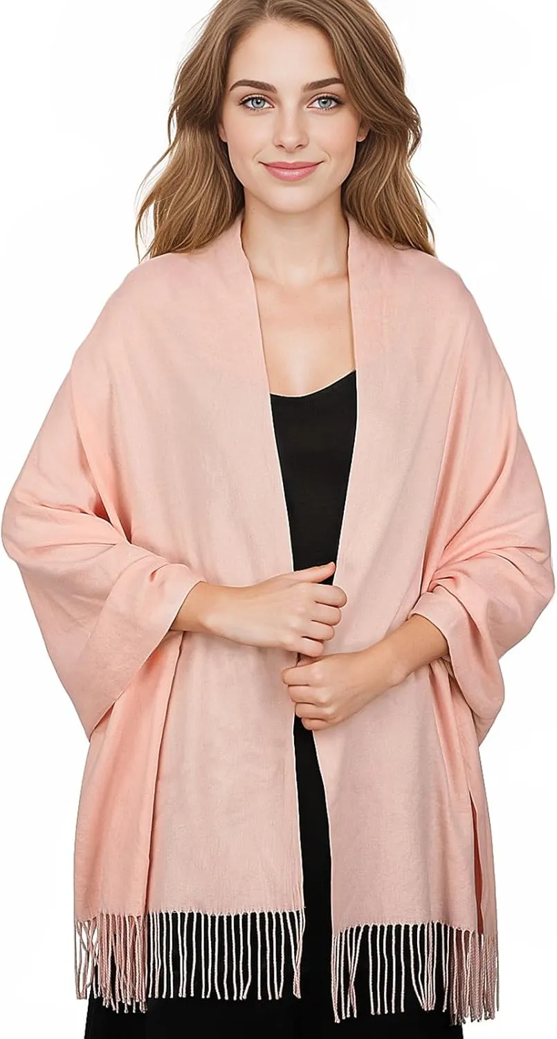 Pashmina Shawl Wraps for Women Large Winter Scarf Soft Shawls and Wraps for Evening Dresses Shawl for Wedding