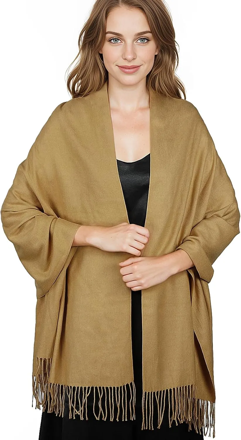 Pashmina Shawl Wraps for Women Large Winter Scarf Soft Shawls and Wraps for Evening Dresses Shawl for Wedding