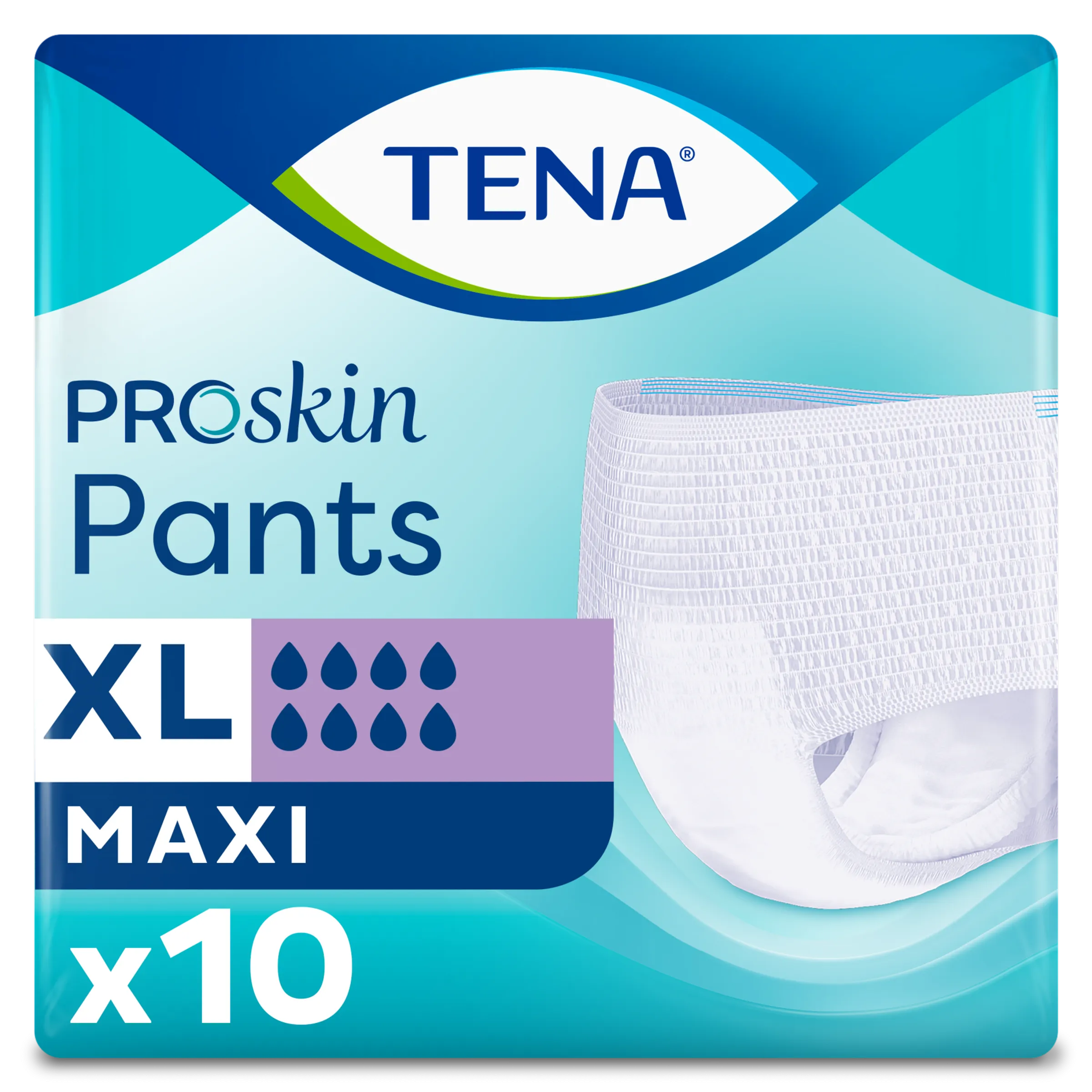Tena ProSkin Pants Maxi XL 10 | Maximale Bescherming & Comfort | Dag & Nacht