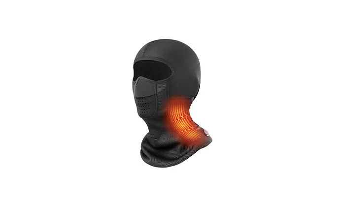 Winter Warm Battery Heated Balaclava Ski Mask